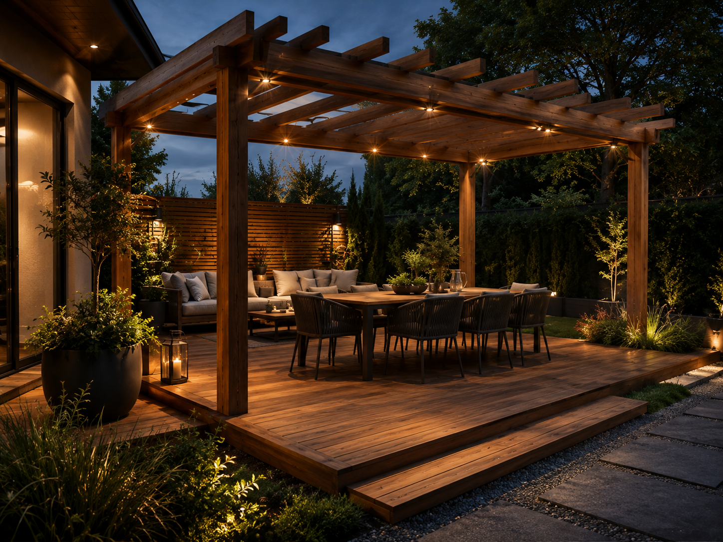 Pergola alebo prestrešenie terasy