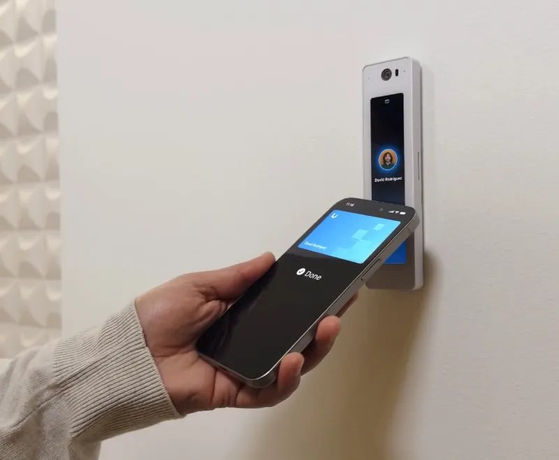 Otváranie dverí mobilom